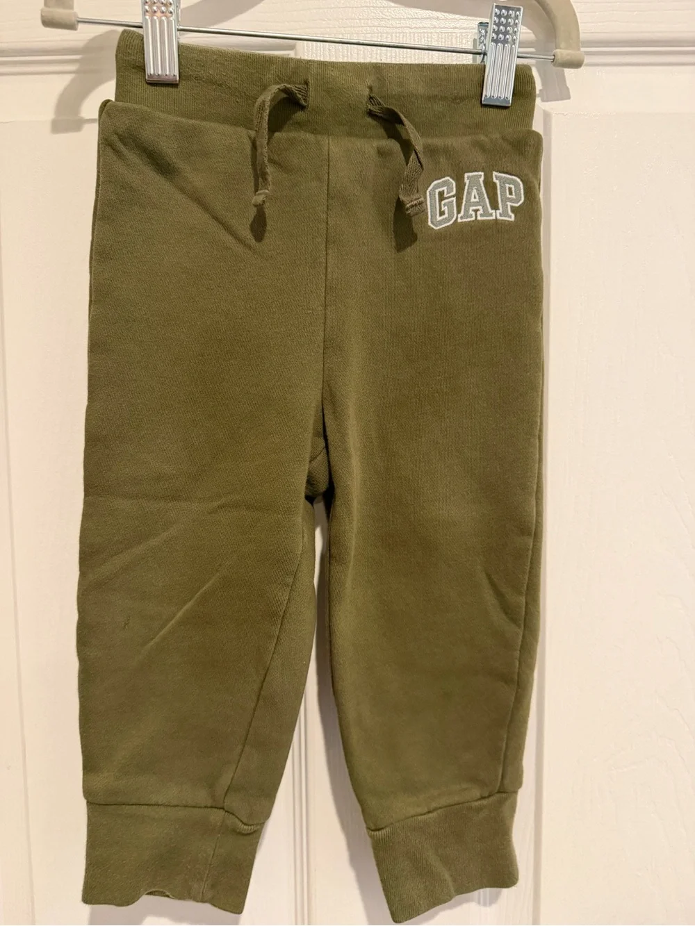 Lot of 4 Baby Gap Toddler Jogger Sweatpants Bundle 2 Years Blue Green Navy Brown